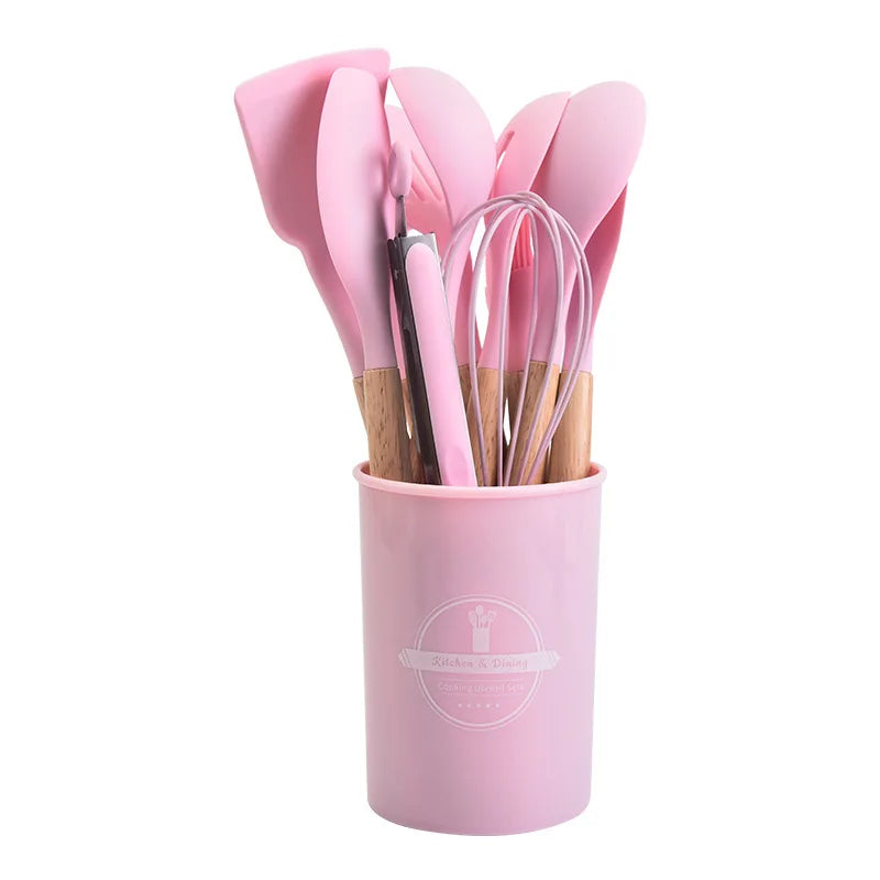 12-Piece Silicone Kitchen Utensil Set