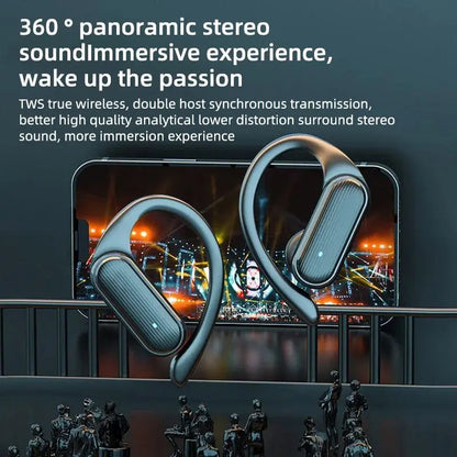 Wireless Bluetooth Earphones High Quality Headphones HD Sound Quality Stereo Noise Cancelling Anti-sweat Universal Headphones