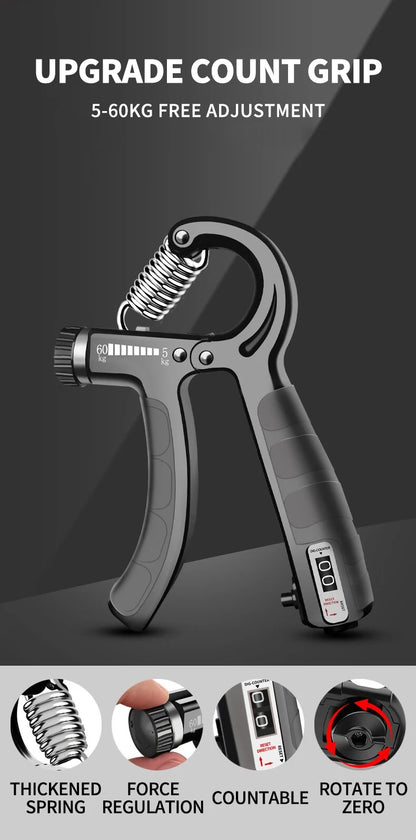 Get Stronger Wrist Muscles with Power Wrists Exerciser for Strength Training Arms Trainer Workout Equipments Wrestling Handle