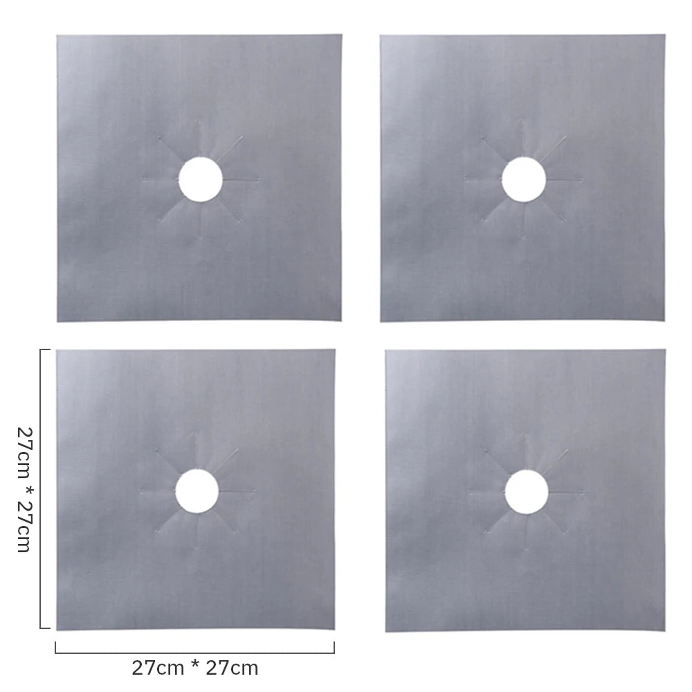 Teflon-Coated Gas Stove Protectors