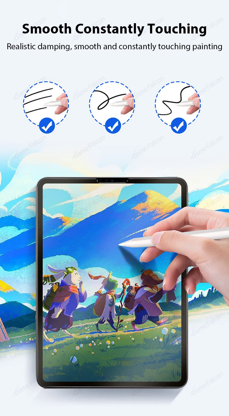 Paper Like Film Screen Protector For iPad