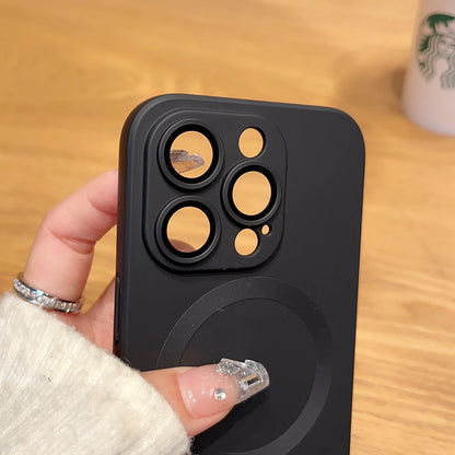 Magsafe Magnetic Wireless Charge Phone Cases For iPhone