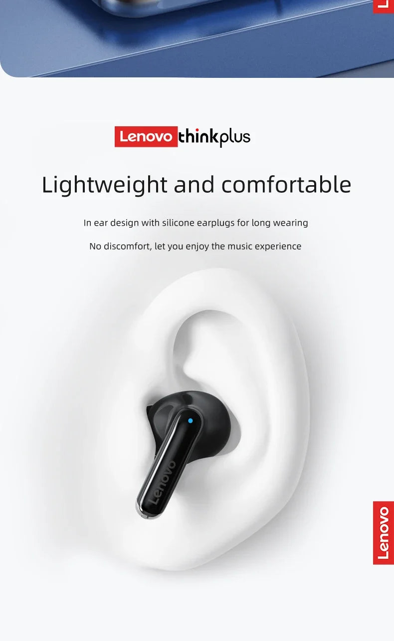 Original Lenovo XT88 Wireless Bluetooth Earbuds Hifi Music Earphone With Microphone Headphone Sport Waterproof Headset 2022 New
