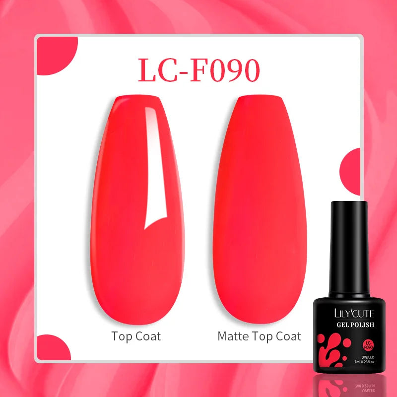 LILYCUTE 129 Colors Nail Gel Polish