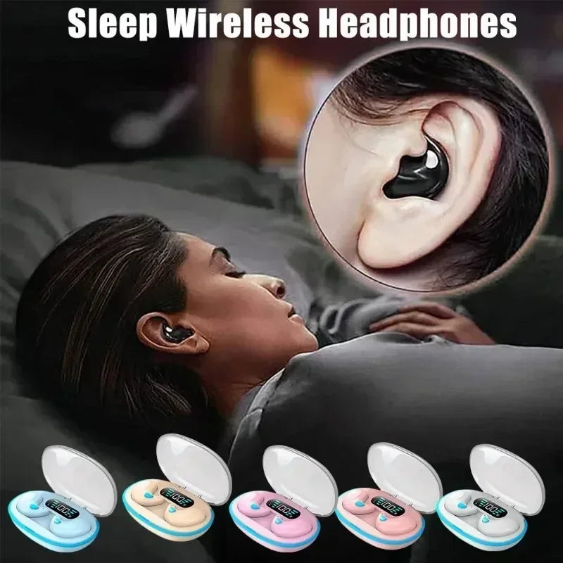 X55 Sleeping Earbuds Wireless Mini Headphones For Work