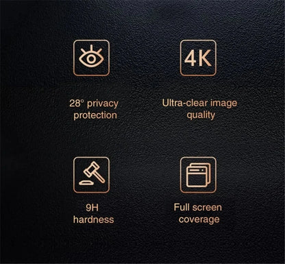Anti-Spy Tempered Glass Screen Protector – Secure Your Privacy, Protect Your Screen