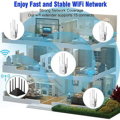 1200Mbps Dual-Band WiFi Repeater