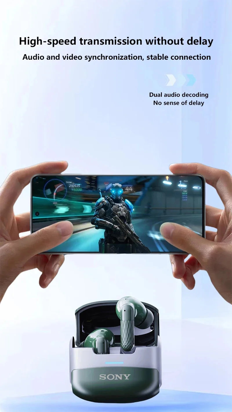 TWS Earbuds Wireless Bluetooth Earphones Music / Game Headphones For IOS/Android/HarmonyOS Motion Headset With Mic Earohone