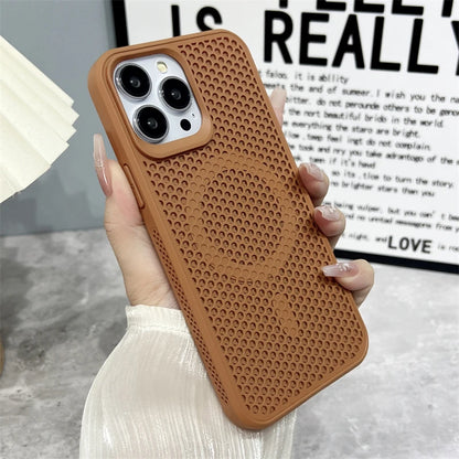 Heat Dissipation Magsafe Mesh Case For iPhone