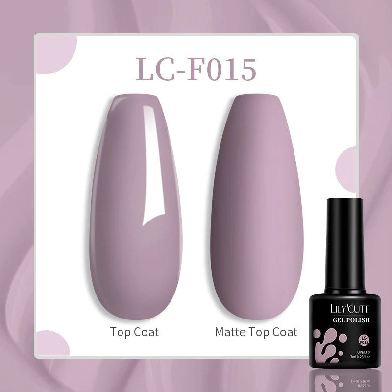 LILYCUTE 129 Colors Nail Gel Polish