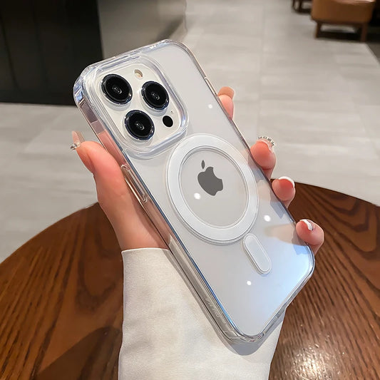 Magnetic Transparent iPhone Case