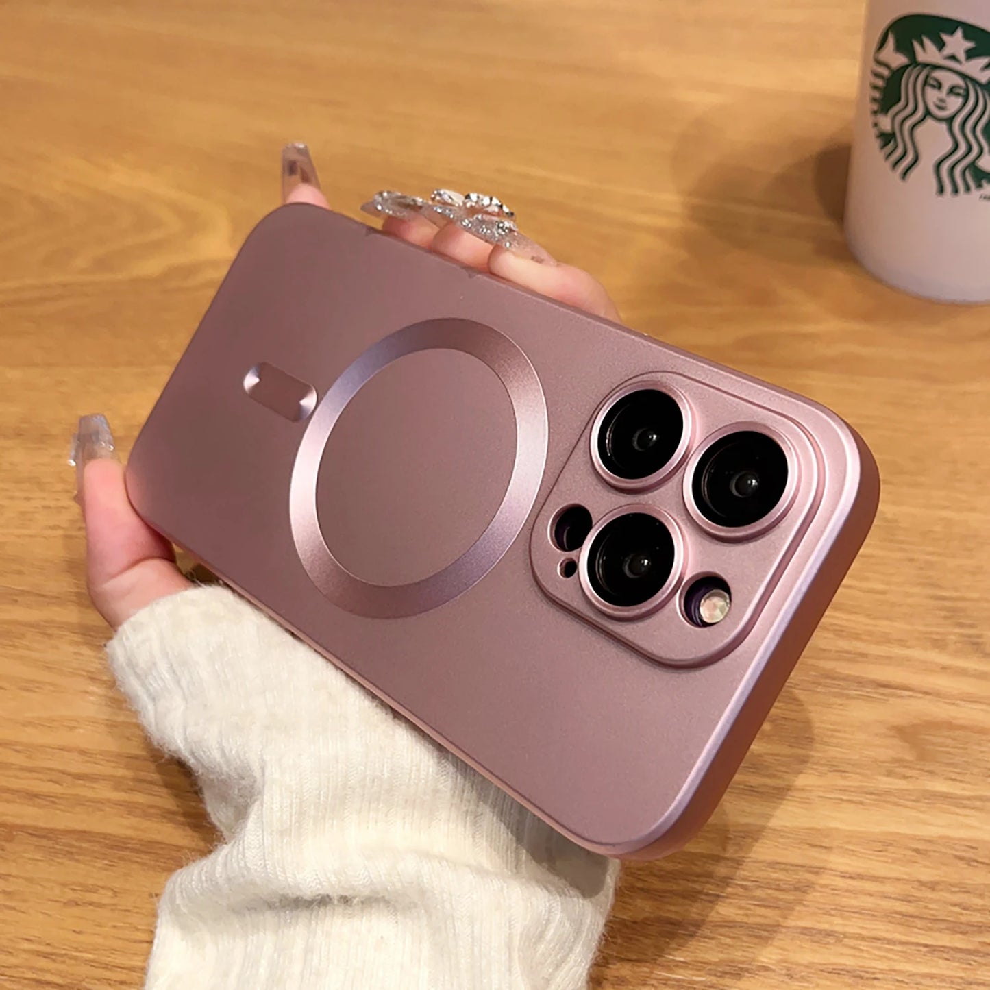 Magsafe Magnetic Wireless Charge Phone Cases For iPhone