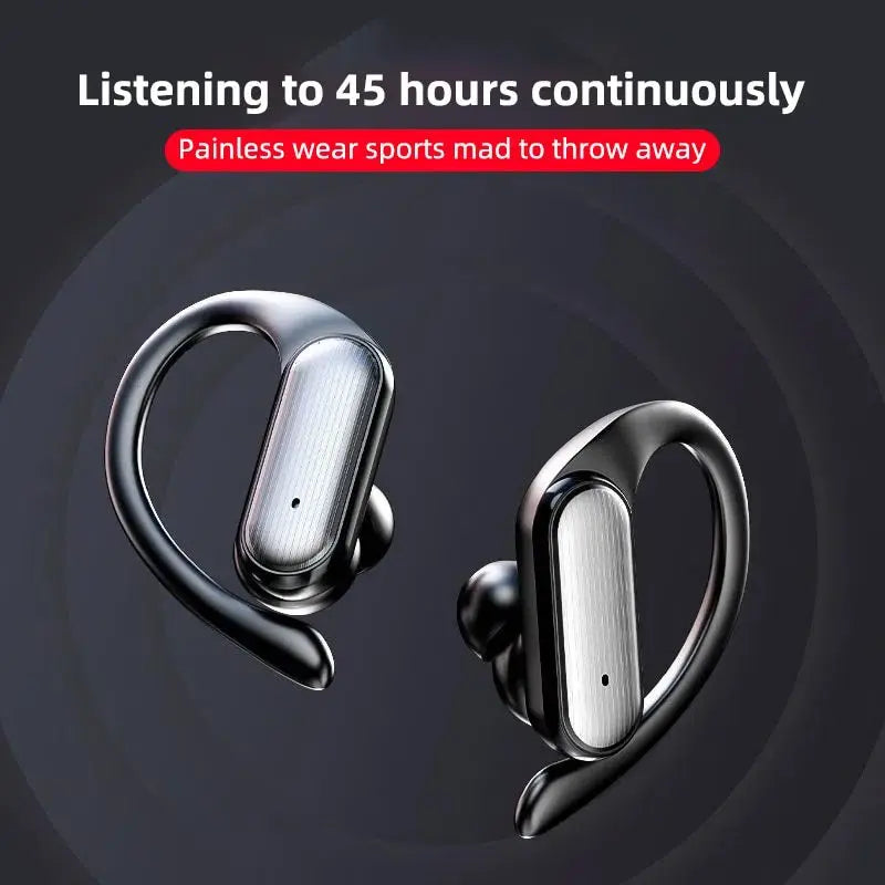 Wireless Bluetooth Earphones High Quality Headphones HD Sound Quality Stereo Noise Cancelling Anti-sweat Universal Headphones