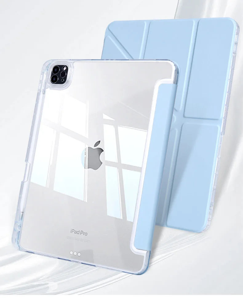 For iPad Air Case 2025 iPad 11th Gen 11 Air4 Air6 Air5 Air7 10.9 in 10.2 iPad Pro 11 13  Inch Case with Pencil Holder M2 M3 A16
