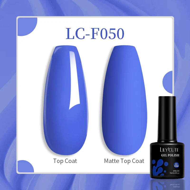 LILYCUTE 129 Colors Nail Gel Polish