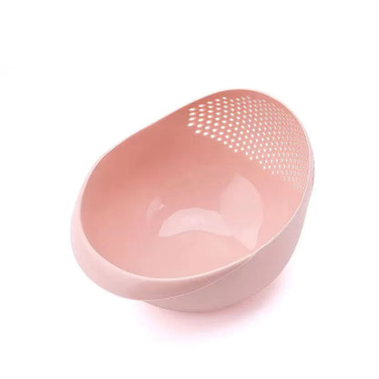 2-In-1  Rice Washing Bowl and Strainer