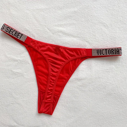 2024 New Women'S Underwear, Smooth Low-Waisted Sexy Women'S Thong, Attractive, Breathable, Shiny, Sexy And Comfortable In One