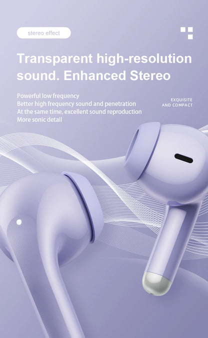 Original Lenovo LP40 Pro Earphones Wireless Bluetooth 5.1 Sport Noise Reduction Headphones Touch Control 250mAH 2022 New Lp40pro