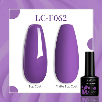 LILYCUTE 129 Colors Nail Gel Polish