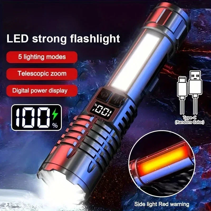 Heinast High Power Rechargeable LED Flashlight