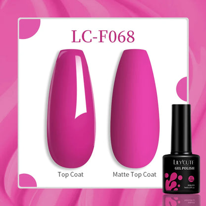 LILYCUTE 129 Colors Nail Gel Polish