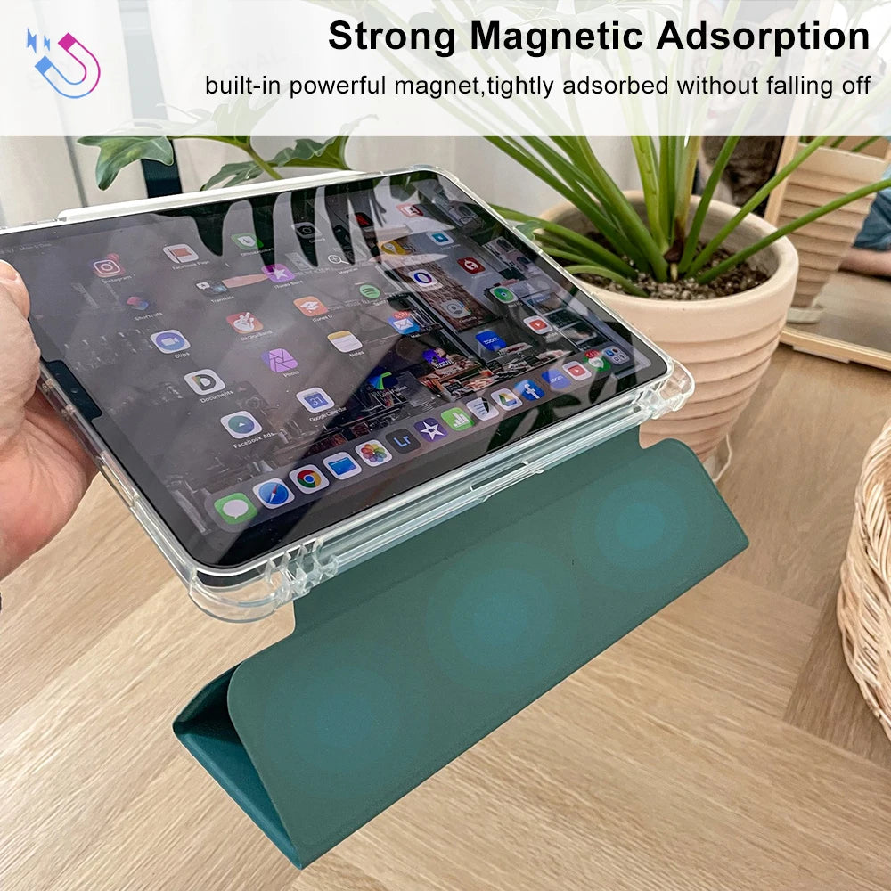 For iPad 11th Gen Case A16 Funda iPad Pro 11 13 M4 2025 M2 M3 iPad Air 13 11 Air 5 4 iPad 10th 9th 8 7 Mini A17 Pro 12.9 Cover