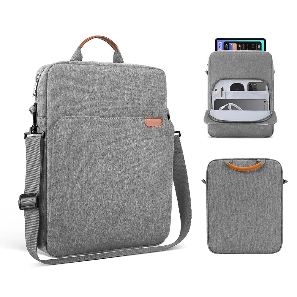 Tablet Bag For iPad Pro 12.9 iPad Air 11 13 2024 Pouch Case For iPad 7 8 9 10th Generation Air 5 4 3 Portable Sleeve Tablet Bag
