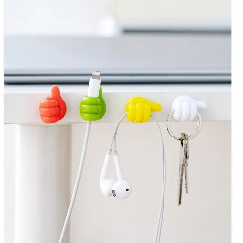 Thumb Mini Cable Organizer - Silicone USB Cable Management