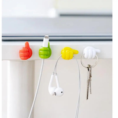 Thumb Mini Cable Organizer - Silicone USB Cable Management