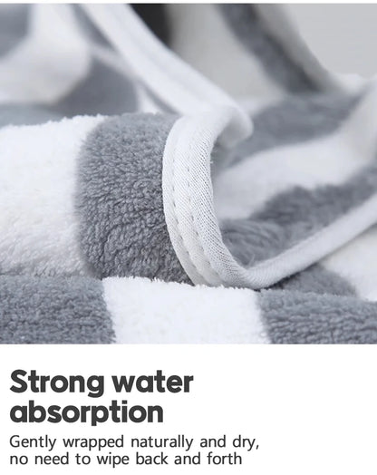 1 Pc Thickened Absorbent Bath Towel