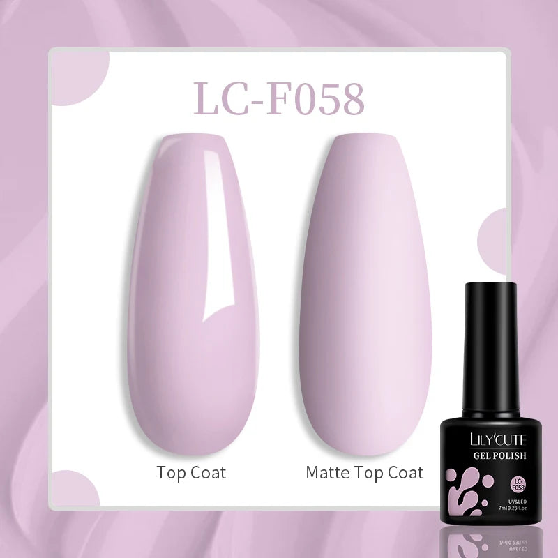 LILYCUTE 129 Colors Nail Gel Polish