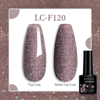 LILYCUTE 129 Colors Nail Gel Polish