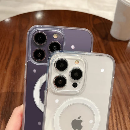 Magnetic Transparent iPhone Case