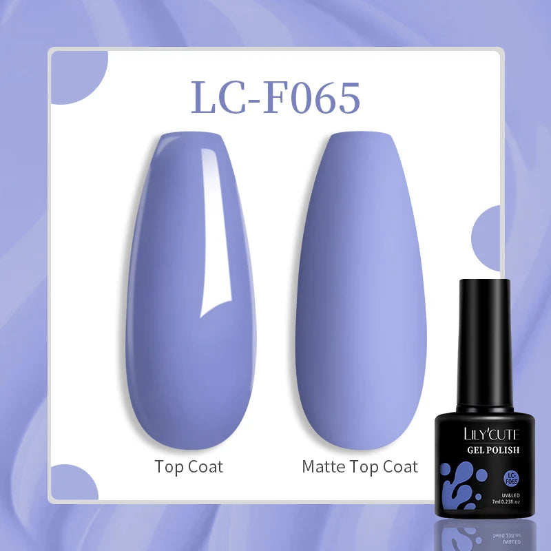 LILYCUTE 129 Colors Nail Gel Polish