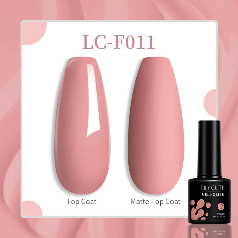 LILYCUTE 129 Colors Nail Gel Polish