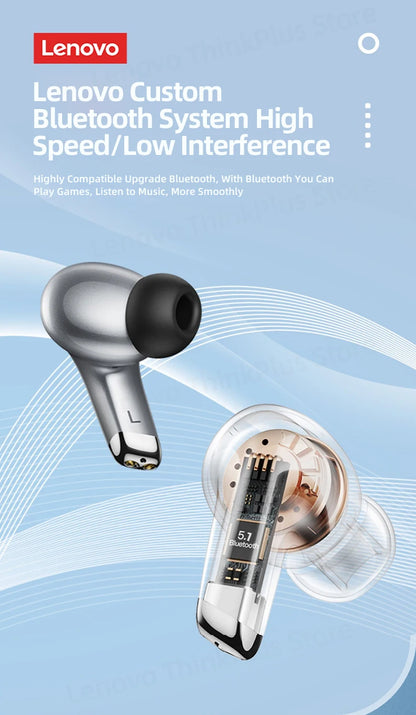 Original Lenovo LP5 TWS Wireless Bluetooth Earphone Long Battery Life Sports Headphone Dual Mode Gaming HD Call Headset With Mic