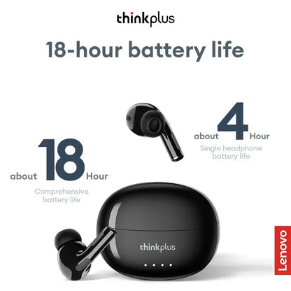 Lenovo LP5 PRO Wireless Bluetooth 5.4 Earphones TWS HiFi Sound Gaming Earbuds LP5Pro Sport headset Long Standby Touch Control