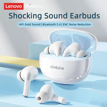 Lenovo LP5 PRO Wireless Bluetooth 5.4 Earphones TWS HiFi Sound Gaming Earbuds LP5Pro Sport headset Long Standby Touch Control