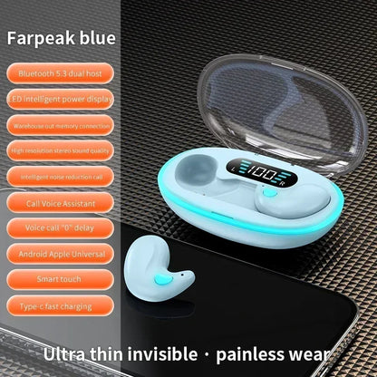 X55 Sleeping Earbuds Wireless Mini Headphones For Work