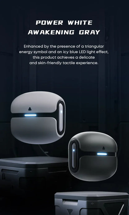 TWS Wireless Earpods Bluetooth 5.3 Wireless Earphones Dual Mode for Game Music ENC Talking Noise Canceling Compatible with IOS