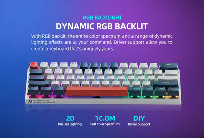 Machenike K500-B61 Mini Mechanical Keyboard
