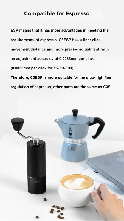 TIMEMORE Chestnut C3S / C3ESP Manual Coffee Grinder