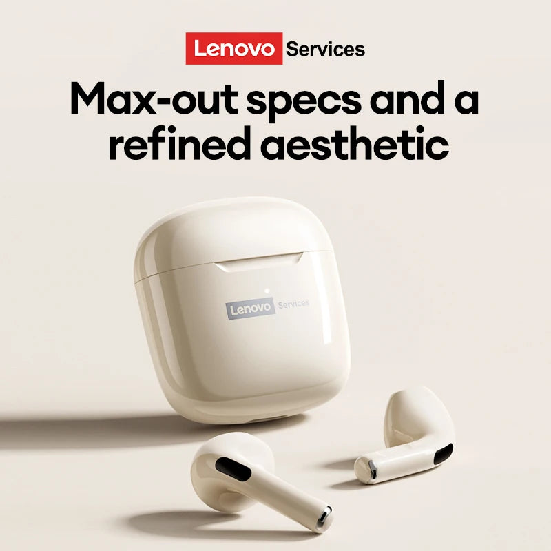 New Lenovo LE201 TWS Bluetooth 6.0 Earbuds ENC Call Noise Cancellation Ultra Long Latency Headphones Surround Sound Earphones