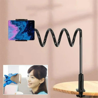 360° Adjustable Mobile Phone Holder Universal Flexible Clip Stand Smartphone Holder Lazy Holder Bed Desktop Bracket Mount Stand
