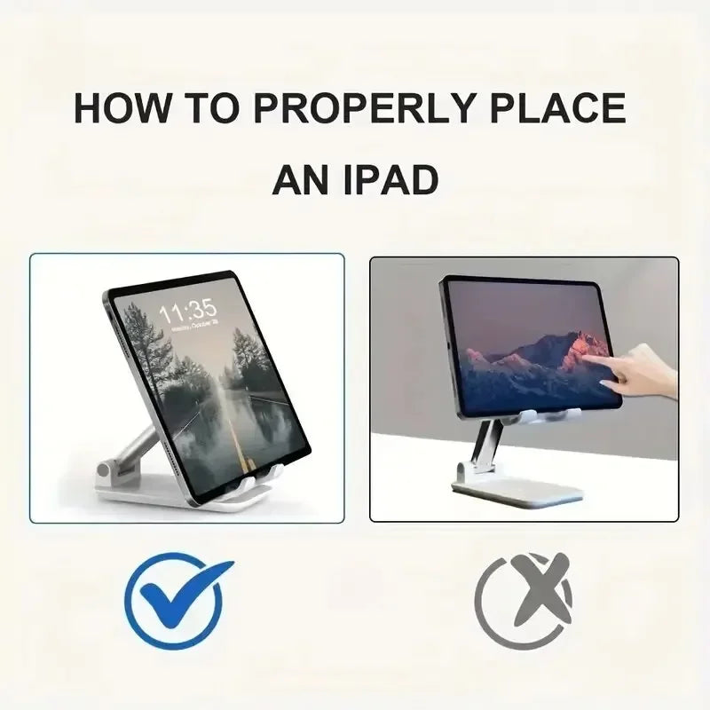 Foldable Mobile Phone Holder and Tablet Desk Mount