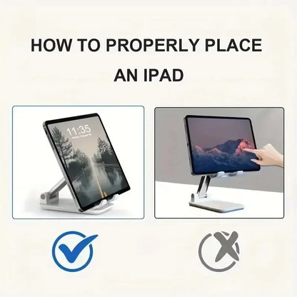 Foldable Mobile Phone Holder and Tablet Desk Mount