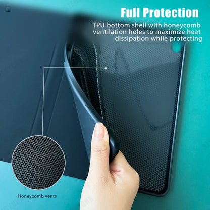 Magic keyboard Wireless Mouse For iPad 9th Generation Case A16 iPad 10.2 7th 8th Cover iPad Pro 11 M4 Air M3 10th Air 5/4 Funda