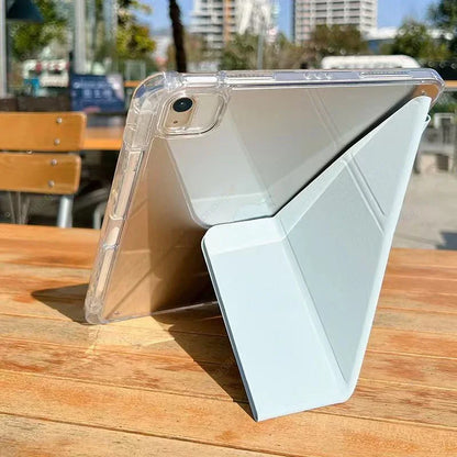 Y-Fold Case For 2025 A16 11th iPad Air 11 M3 M2 2024 iPad 10th Gen 10.2 7 8th 9th Pro11 M4 Air4 5 10.9 Air13 M2 M3 Pencil Holder