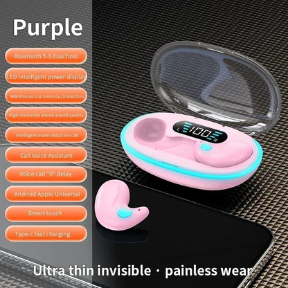 X55 Sleeping Earbuds Wireless Mini Headphones For Work