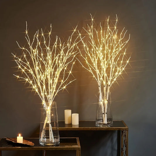 Elegant 50-LED Birch Branch Light